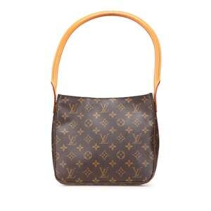 Louis Vuitton Looping Handbag Canvas Mm #245829L86B